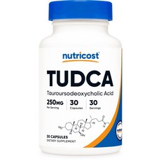 뉴트리코스트 투드카 Tudca 타우로 우르소데옥시콜산 30캡슐