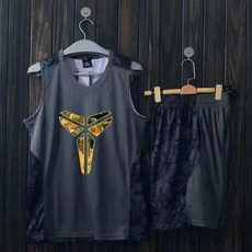 夏天籃球套裝 科比籃球衣服套裝 二件式籃球衣服 吸汗比賽隊服 訓練