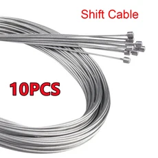 10/5/3/1PC 2M MTB 자전거 브레이크 라인 속도 고정 기어 시프터 케이블 세트 내부 와이어, 08 10PCS Shift Cable