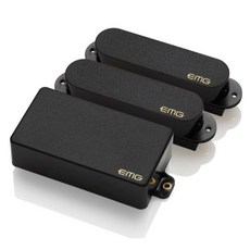 EMG SA/SA/85 電吉他拾音器 單單雙主動式 免焊安裝 亞都代理 萬用配置 吉他改裝升級, 黑色, 1個