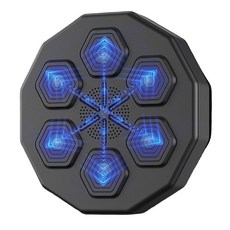 뮤직복싱기계 리듬 복싱 샌드백 스마트음악복싱타겟 권투 펀치 뮤직, C. 스마트 뮤직 복싱 타겟+레드 장갑