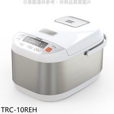 TATUNG大同 TRC-10REH多功能電鍋，一鍵操作，預約定時，輕鬆烹煮多樣米飯, 白色, TRC-10REH