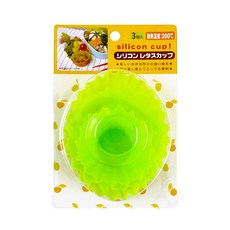 GOOD LIFE 品好生活 矽膠料理裝飾杯, 綠色, 1個