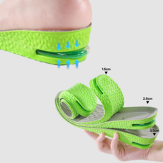 세젠드 에어쿠션깔창 키높이 깔창 신발 푹신한 발편한