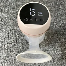 유축기 180ML 휴대용 스마트 전기 펌프 마사지 충전식, 03 pink