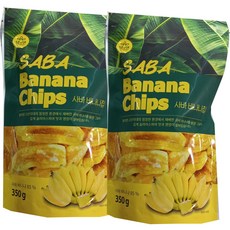 사바 바나나칩, 2개, 350g