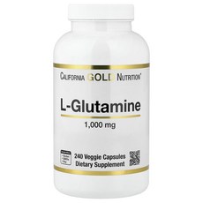 레이크애비뉴뉴트리션 L-글루타민 1000mg 베지캡슐 240정, 5개
