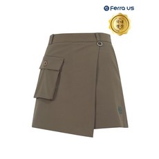 페라어스 여성 봄·가을 기능성 랩스타일 골프 스커트 반바지 APF5YE8587