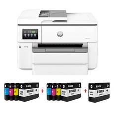 HP 오피스젯프로 9730 A3잉크젯복합기 호환잉크2SET 검정1개 추가 HP7740후속모델