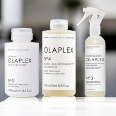 OLAPLEX 올라플렉스 No.3 100ml + No.4 샴푸 250ml + No.0 트리트먼트 155ml 세트구성 1세트, 1병