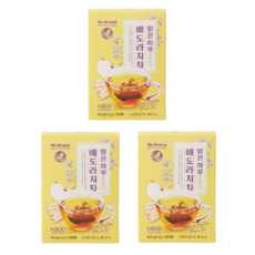 노브랜드 맑은하루 배도라지차 12입 x 3박스 학교 사무실 탕비실 음료 티타임 디저트 캠핑