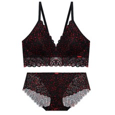 게스 속옷 언더웨어 홀리데이 블랙레이스 하트브라렛 레이스팬티세트 GCWBRB17BKGCWPTB17BK VEN198 UAG089