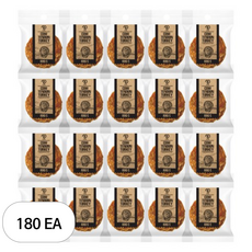 피랩 강아지 소힘줄 앤 터키츄 링 S 생식, 칠면조 + 소고기 힘줄, 15g, 180개