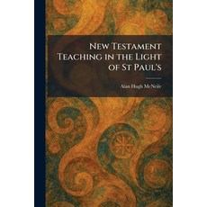 (영문도서)New Testament Teaching in the Light of St Paul's Paperback, Tradd Street Press, English, 9781025869261