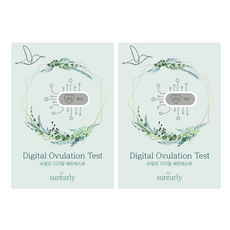 슈얼리 디지털 배란테스트기 SU-DR01-LH, 20개입, 2개