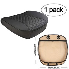 SEAMETAL 자동차 시트 커버 맞는 남성 자동차에 가죽 대부분의 의자 위한, Front Seat 1pc