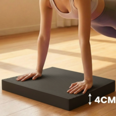 다이떼 두꺼운 요가 필라테스 운동 무릎매트, 1개, 블랙