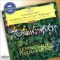 [CD] Evgeny Mravinsky 차이코프스키: 교향곡 4번 5번 6번 `비창` - 에브게니 므라빈스키 (Tchaikovsky: Symphony Op....