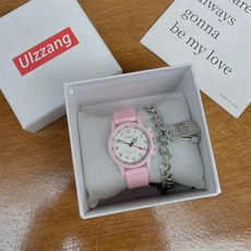 Ulzzang 簡約校園風手錶手鍊套組