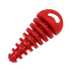 배기 머플러 방수 플러그 27mm47mm 모토크로스 스쿠터 오토바이 핏 더트 바이크 엔듀로 ATV CR KX RM YZ용, Red, 1개