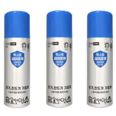 1+1 벅스존 세이프액 에어졸 모기기피제 진드기퇴치 이카리딘7% 의약외품, 3개, 90ml