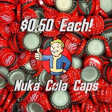 비공식 수제 누카콜라 병뚜껑누카콜라 20 병뚜껑, Nuka Cola, 30