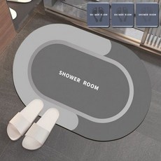 발판 매트 주방 발매트 물 욕실매트 논슬립 규조토 흡blo87DoG