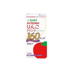 자네프 하이카로 160 사과 음료 125ml×18개 칼로리 영양 보충 큐피, 18개, 125ml