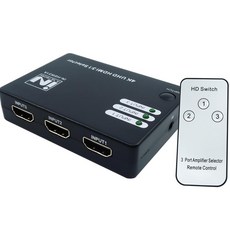인네트워크 4K HDMI 3:1모니터선택기 IN-HSW31A, 블랙 IN-HSW31A, 1개