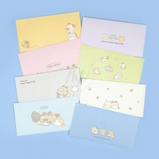 냥냥 가로봉투 세트 (96매입)