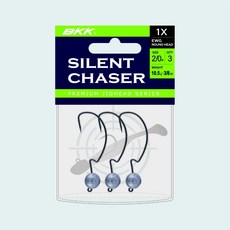 BKK 鉛頭曲柄鉤 Silent Chaser 德州釣組 軟蟲鉤 釣魚配件, 1個, 1 - 5.25g
