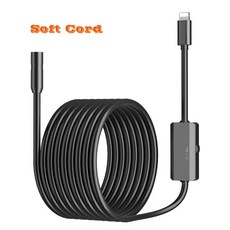 USB 자동차 하수도 산업용 배관 보어스코프 아이폰용 IOS 8mm 1.3MP 내시경 카메라 IP68 방수 검사, 1개