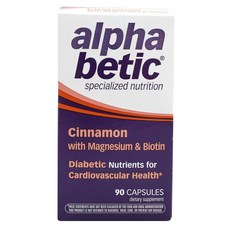 ALPHA BETIC 肉桂複合維生素, 1個, 90 件