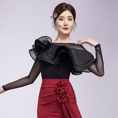 왈츠 댄스복 스포츠 사교 원피스 무용 공연 의상