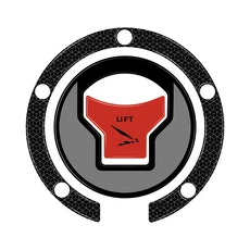 오토바이 액세서리 혼다 CB750 CB Hornet 2023-용 3D 에폭시 수지 스티커 보호 키트, tank cap -red