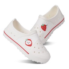 슈퍼카미트 학생 학교 어린이 논슬립 EVA 딸기 캐릭터 실내화