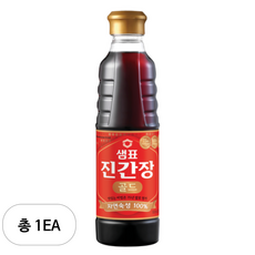 샘표 진간장 골드, 500ml, 1개