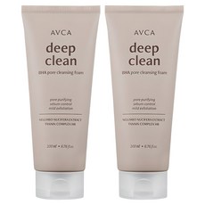 아브카 모공 딥클린 바하 클렌징 폼, 200ml, 2개