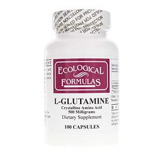 Ecological Formulas L-麩醯胺酸 500mg膠囊, 100入, 1個