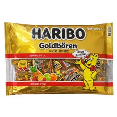 하리보 골드베렌 젤리 미니팩, 648g, 1개