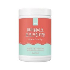 기타 한끼 단백질 쉐이크 초코크런키맛 500g 1통 분리유청 다이어트식 점심 저녁 대용, 1개