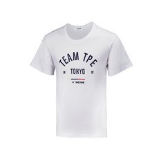 Victor 東京奧運中華隊奧運應援服，輕盈透氣排球上衣，展現國家隊活力 T-2022 A/B, 白色,M