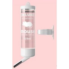 햄스터 토끼 기니피그 물병 거치대 식기 세트, 125ml 물병단품, 1개