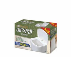 매직캔 프리미엄 매직캔( 리필 )330R3B 40리터 비닐봉투 휴지통비닐, 5개