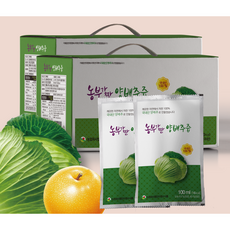 나주배가 첨가되어 맛있는 양배추즙 100ml 30포 / 착한 사회적기업 (주)장수식품, 3L, 2박스