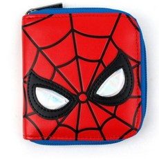 마블 지퍼형 2단 지갑 남자 주니어 반지갑 캡틴아메리카 스파이더맨 캐릭터지갑