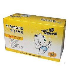 아몬스 암컷용 애견 기저귀, 중형, 10개입, 1개 중형, 10개입, 1개