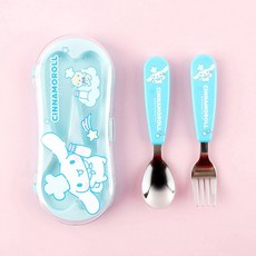 산리오 큐티 스푼포크 케이스세트-시나모롤gia1+4nfY