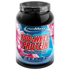 IronMaxx 100 Whey Protein Powder 아이언맥스 100퍼센트 웨이 프로틴 파우더 체리 요구르트 900g, 1개