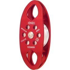英國 ISC Medium Double Ended Pulley 中型雙孔滑輪 紅色 RP034A 攀岩滑輪, 詳見包裝